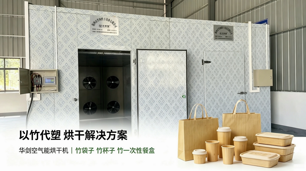 以竹代塑政策落地，竹制品加工厂该如何选烘干设备?